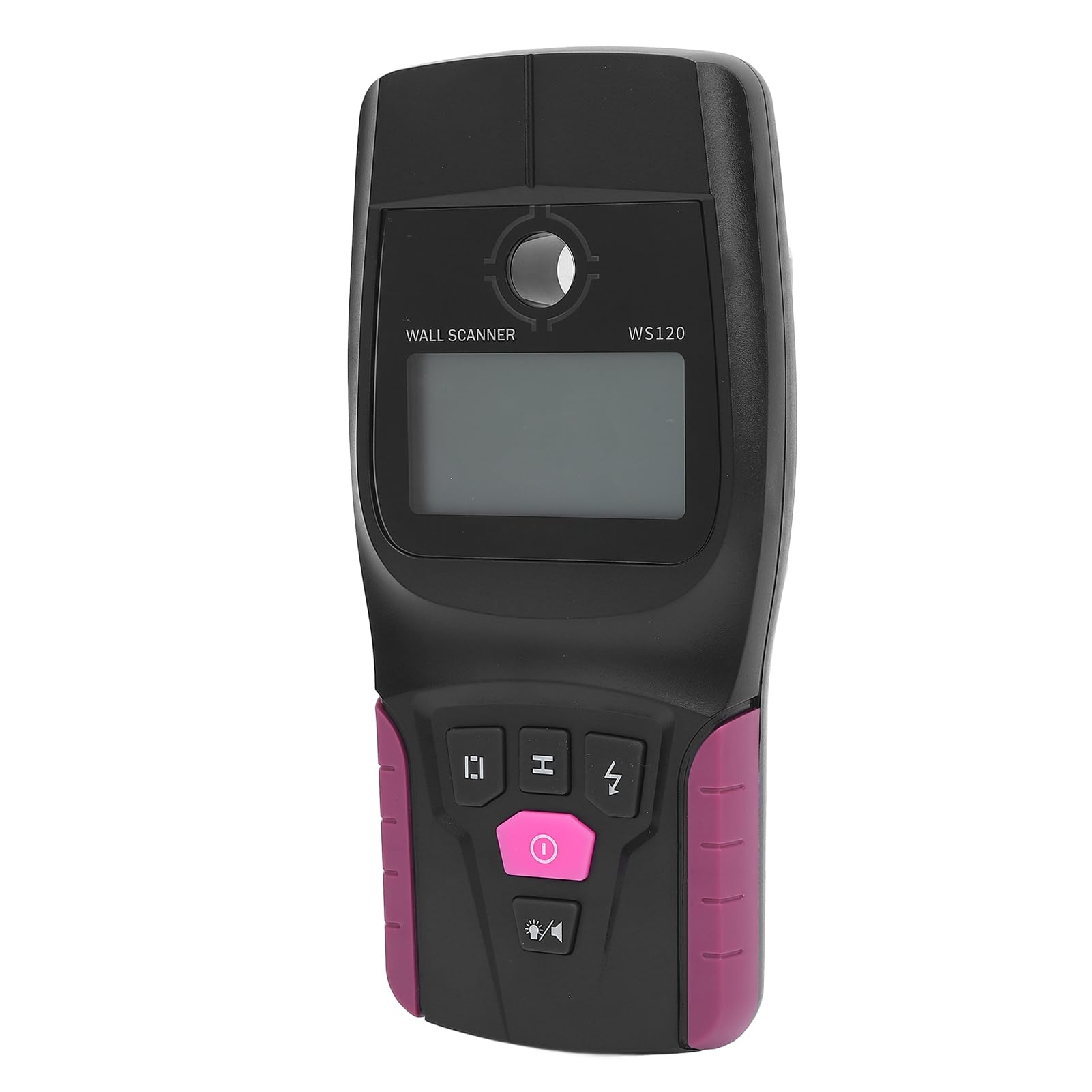 Eujgoov Escáner Electrónico de Pared, Buscador de Vigas 5 en 1 con Pantalla LCD y Alarma de Audio para Tubería de Viga de Detección de Vigas Metálicas de Alambre Vivo de CA de Madera