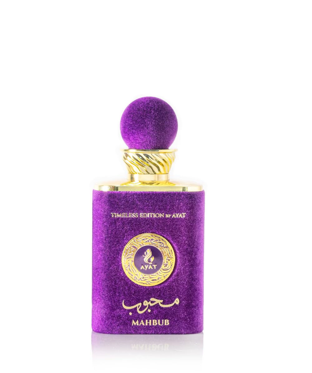 Ayat Perfumes - Eau De Parfum Timeless Edition 100 ml, perfumy dla kobiet i mężczyzn, perfumy Dubaju, wyprodukowane w Zjednoczonych Emiratach Arabskich, dla kobiet (Mahbub)