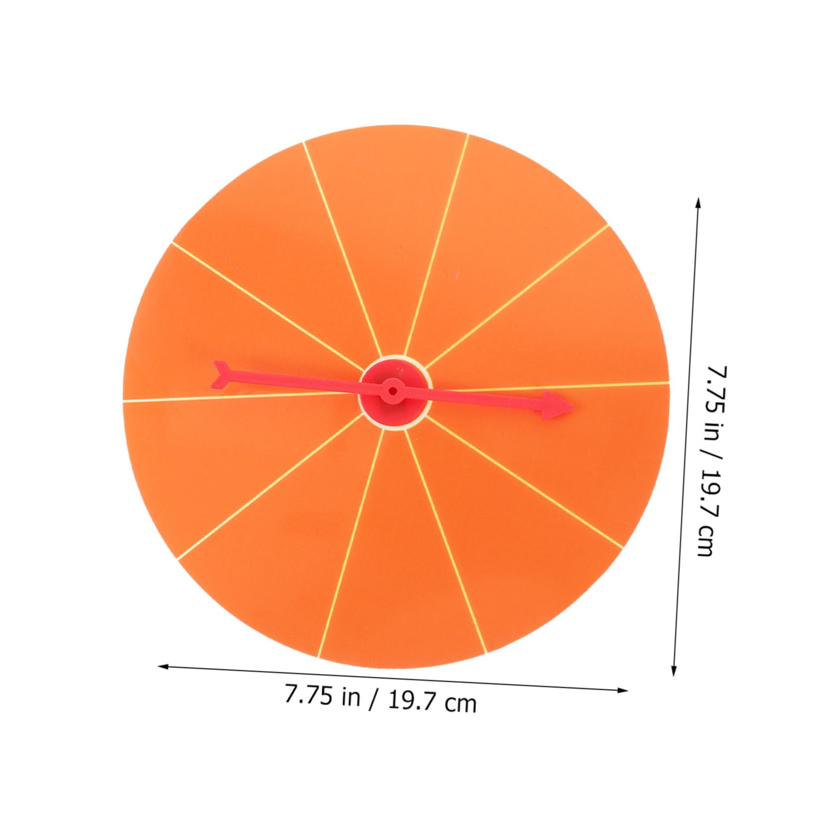 CIYODO Prize Wheel Turntable Rotatable Game Wheel for Parties Education Events Safe Raffle Game Prop