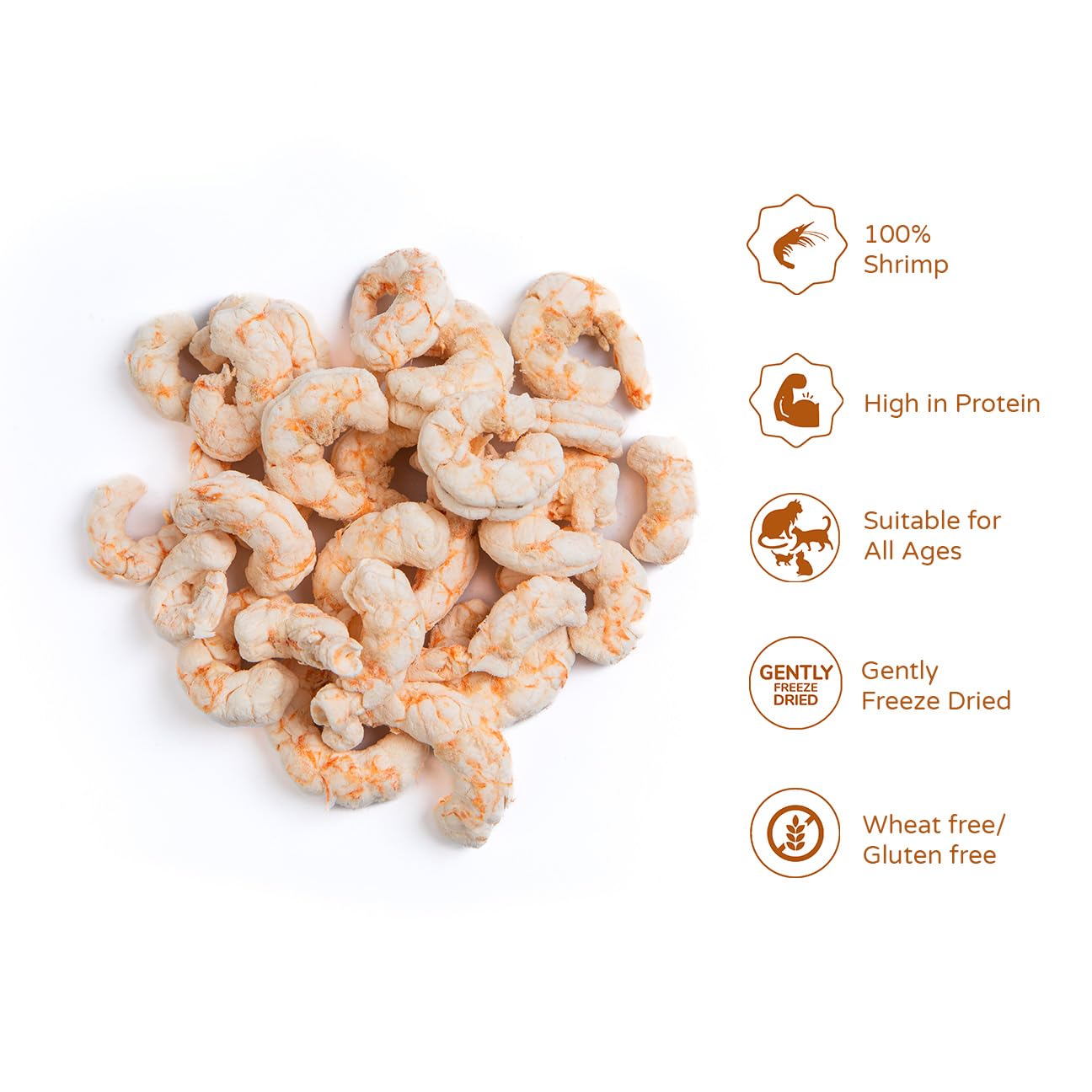 Thrive Katzensnack 100% Shrimp (Shrimps, 1 x 110 g)
