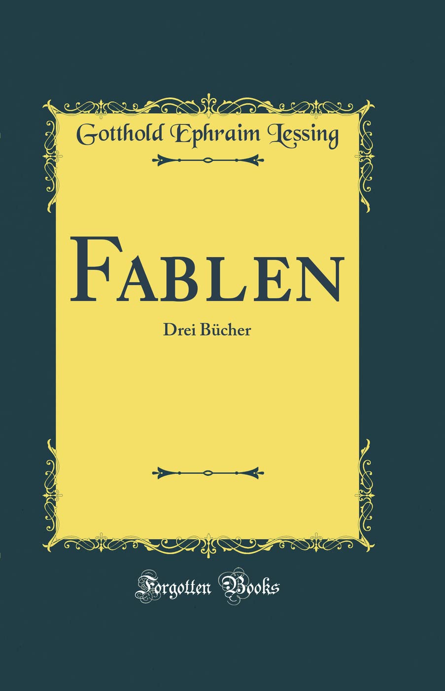 Fablen Drei Bücher livre classique de fables de collection rééditées