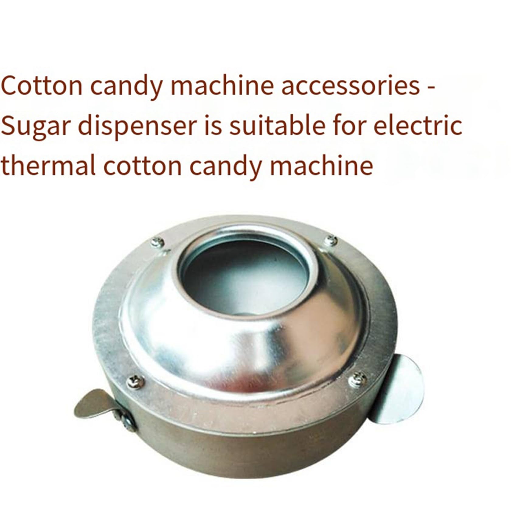 2X Zuckerkopf, Zuckerwatte, Zuckerwattemaschine, Kessel, Bonbonauslassvorrichtung, Drehteile für Zuckerwattemaschine, 220 V