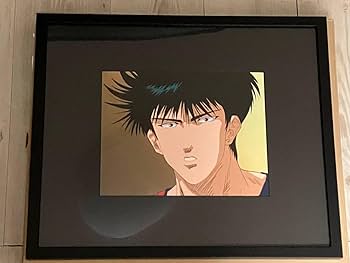 :スラムダンク・流川楓「セル画・風景画付き」 スラムダンク・流川楓「セル画・風景画付き」 持ちこたえ