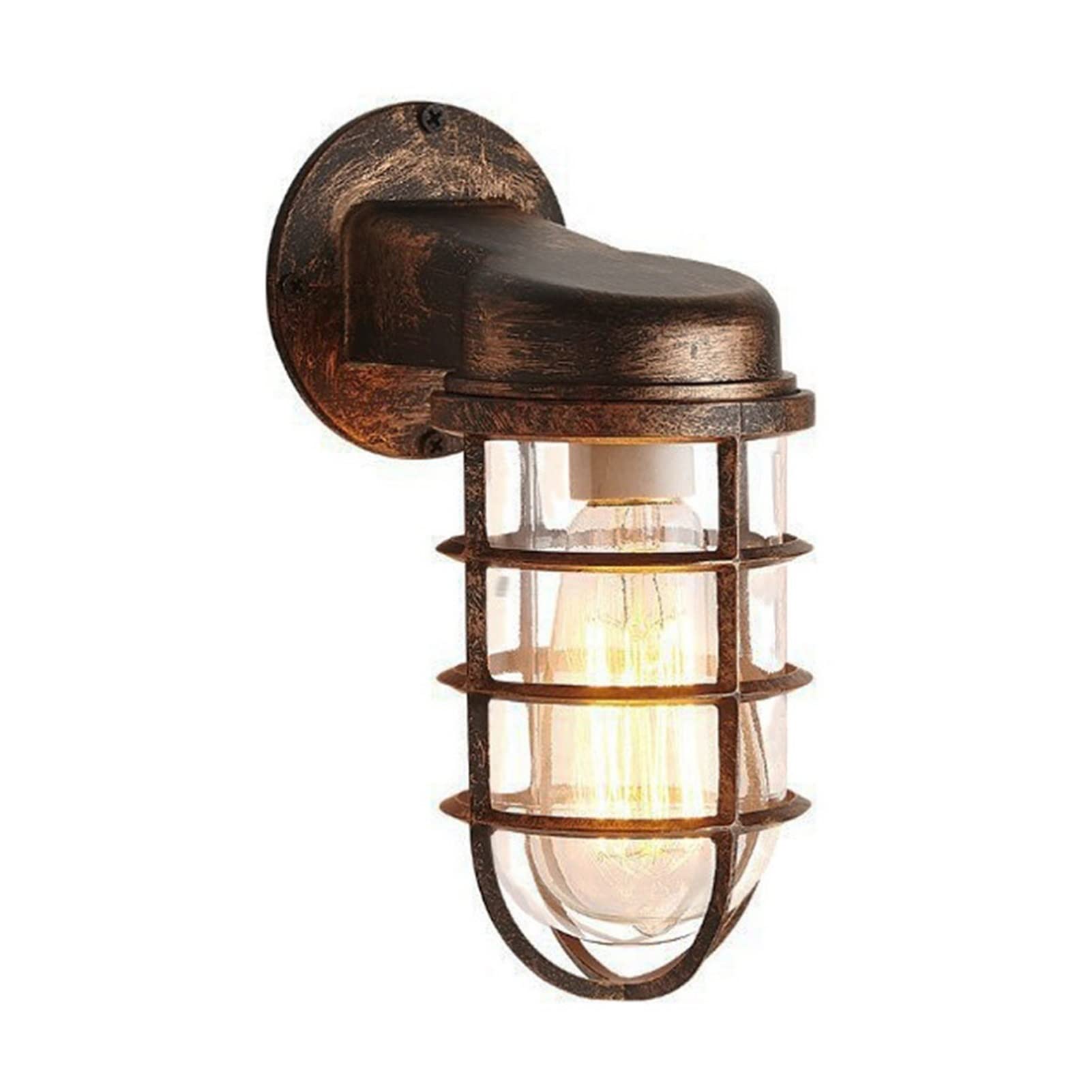 Applique murale rouge étanche pour illuminer vos soirées de terrasse et d'escalier