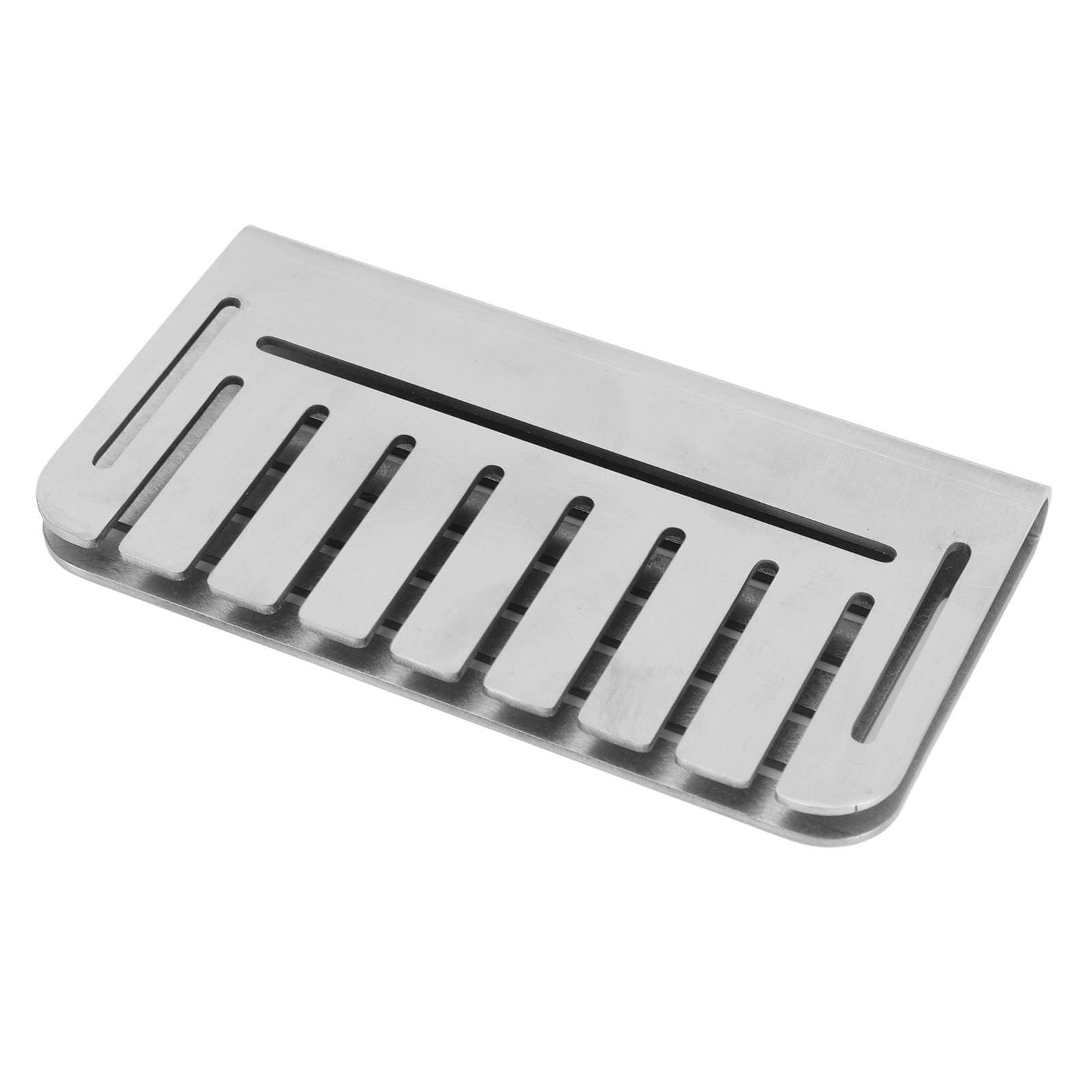 Griddle Grease Gate, Stainless Steel Rear Food Filter Mesh Screen Blocks, Grease Food Screen Grill Grease Trap Blocker with Screws for Blackstone Flat Top Griddle and Other Grills