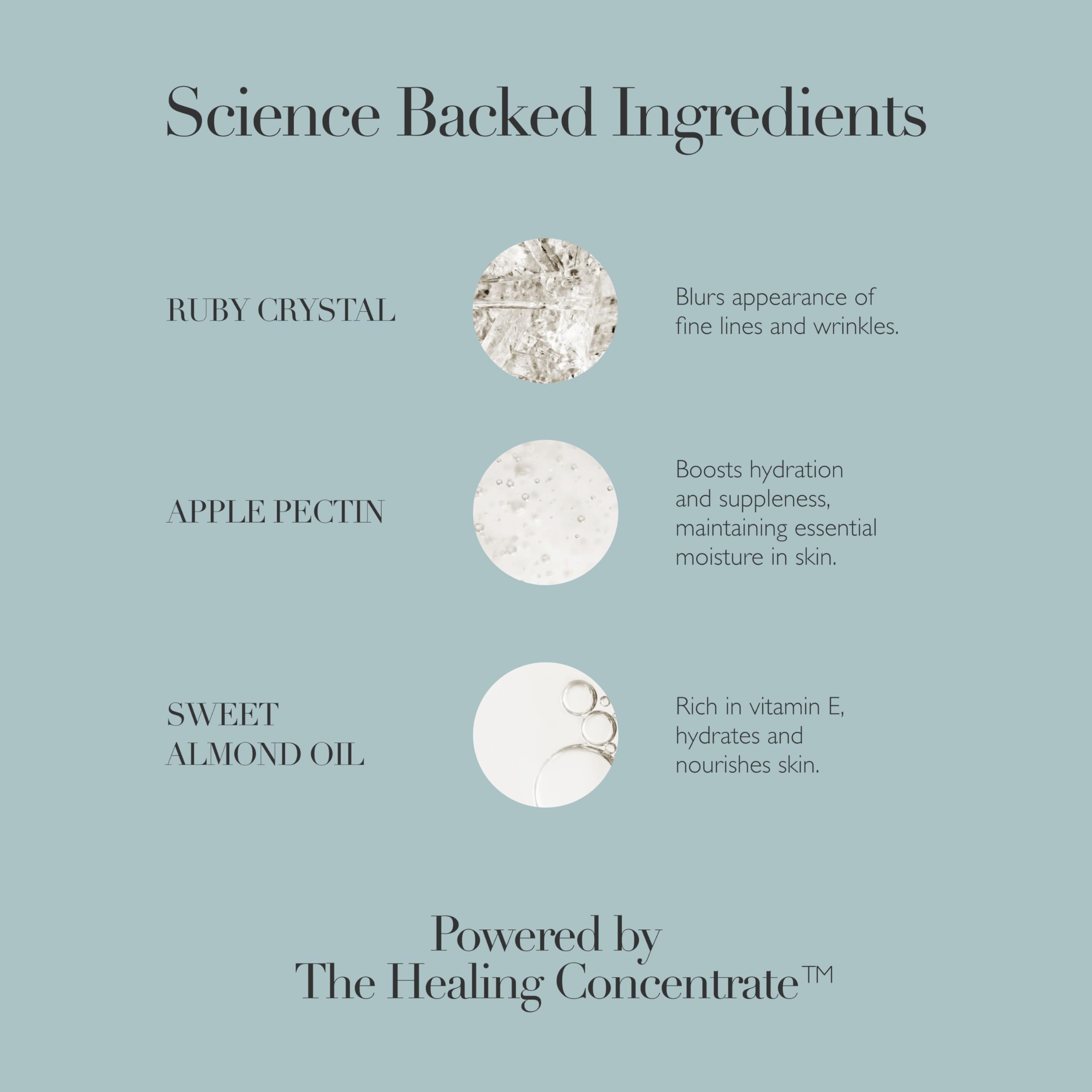 Omorovicza Illuminating Moisturizer (1.7 oz), Face Moisturizer for Dry Skin, Hydrating Face Cream with Ruby Crystal, Apple Pectin & Jojoba Oil to Blur Fine Lines, Smooth Skin & Boost Radiance