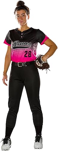 Miniatura 9 de Alleson Athletic Girls' Athletic Fast Pitch Softball Belt Loop Pants