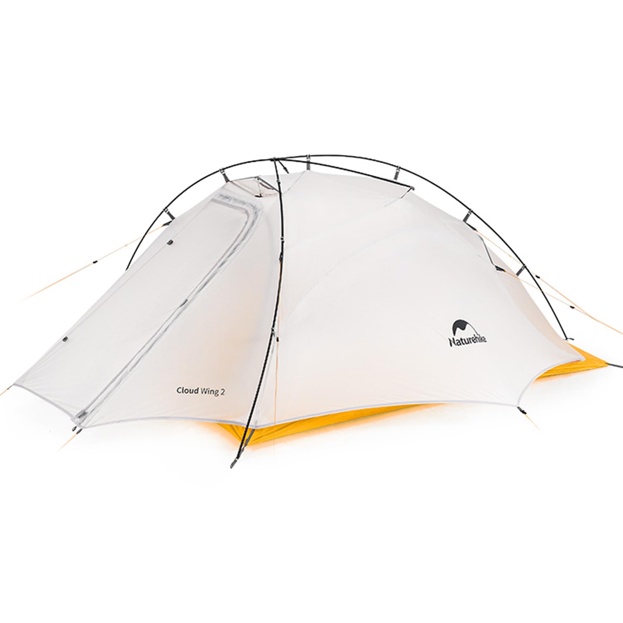 Naturehike Clould up2 ホワイト Naturehike Cloud Up2 テント 超軽量 2人用 20D 210T 二重層 耐