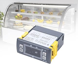 SF-102 Intelligent Display Refrigerator Thermostat, 110V 60Hz Electronic Digital Display Temperature Controller Thermostat