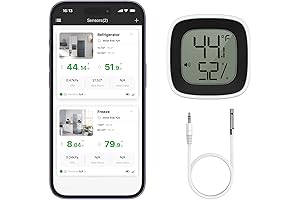 Newest Smart WiFi Refrigerator Thermometer