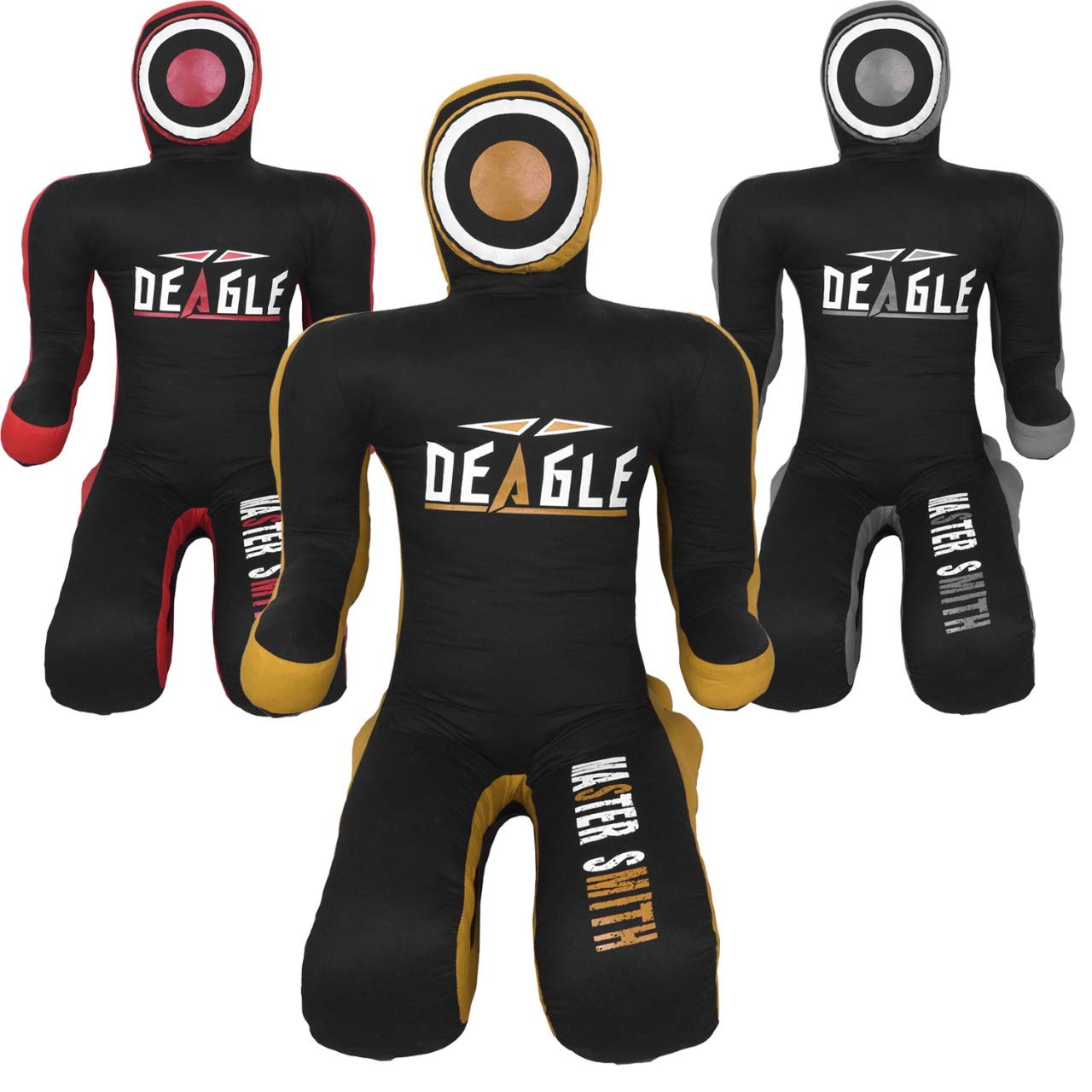DEAGLE MMA Master Smith BJJ JIU Jitsu MMA Grappling Submission Sitting Dummy Also for Judo Karate Krav MAGA Police & SELF Defense Training.- UNFILLED