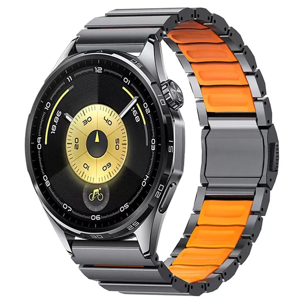 Amazon.co.jp: Synsing 22mm ユニバーサル チタン製腕時計バンド