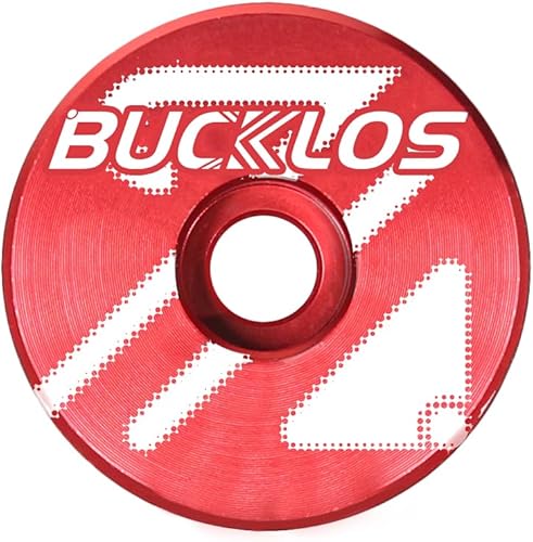 Miniatura 7 de BUCKLOS 1 18 pulgadas de aluminiofibra de carbono Auriculares de bicicleta Tapa superior, tuerca de estrella Perno de tuerca expansible.