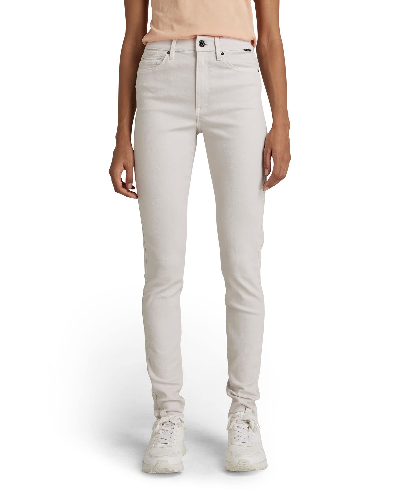 G-STAR RAW Women's G-Star Shape Skinny Jeans, Beige (whitebait D21631-C267-1603), 33W / 32L