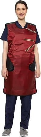 HealthGoodsIn Lead Apron 0.5mm Lead pb for Working with X-Ray Machine with Robust Hanger for Hospitals, Labs, Nursing Homes