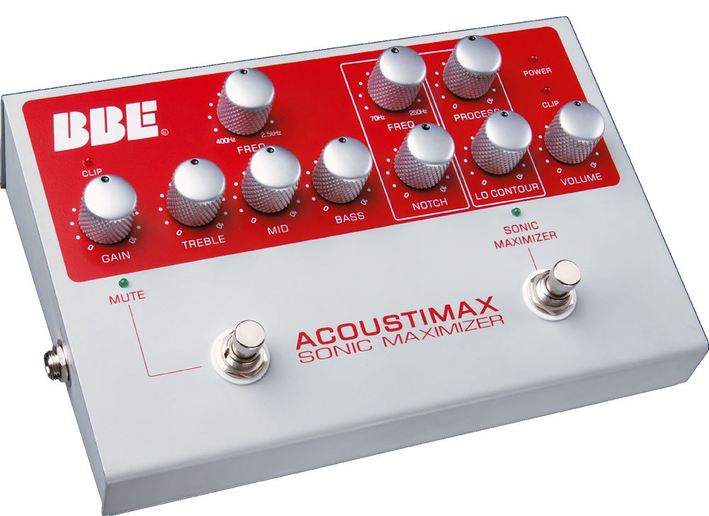 BBE SOUND BBE Acoustimax Acoustic Instrument Preamp Pedal with
