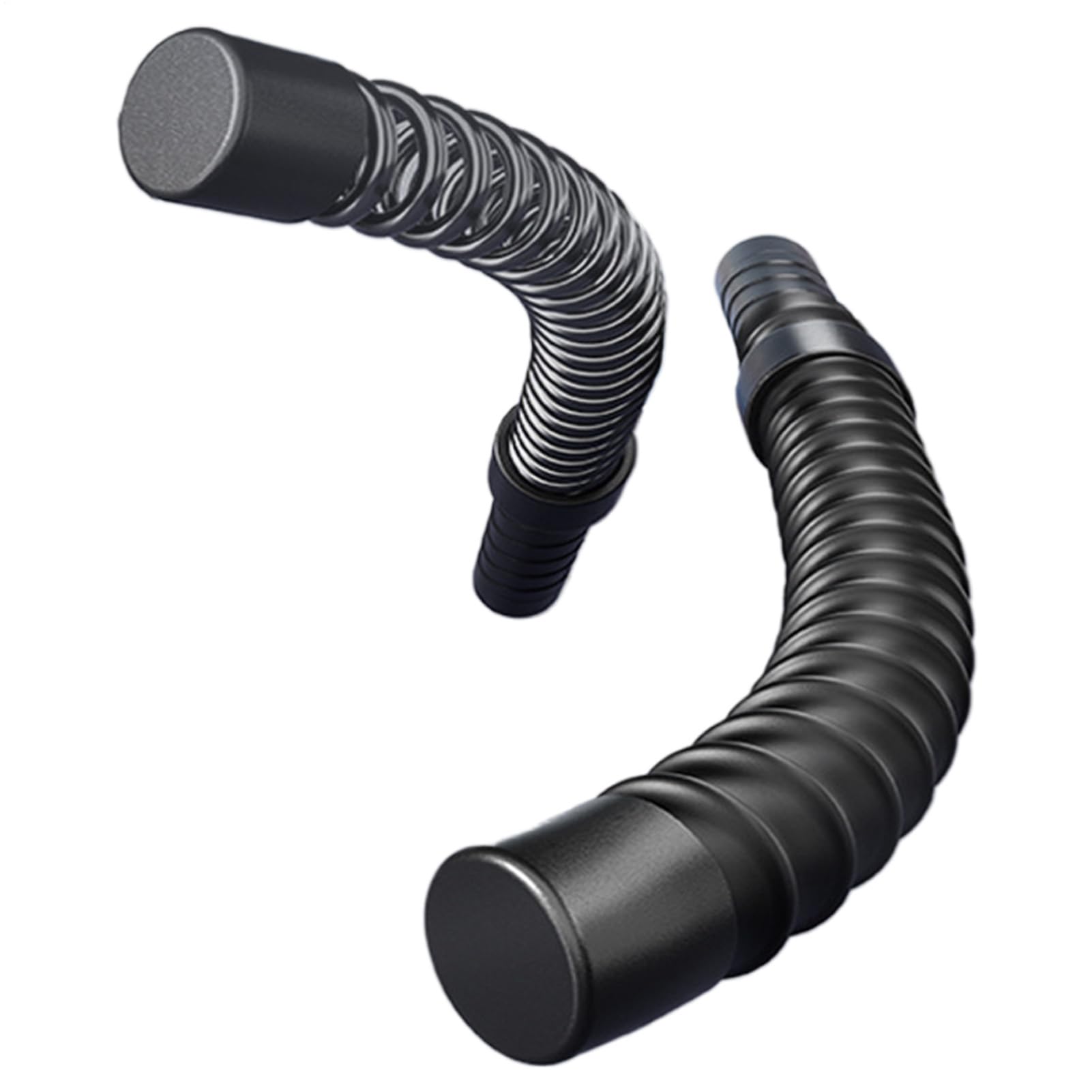 Battle Rope, 2pcs Seillose Kampfseile, Seilfreie Schlachtseile, Professionelles Tragbares Schwarzes Trainingsseil, Tragbares Schwarz-Training-Seil Für HIIT, Kraft Und Low- Cardio-Training, 40cm