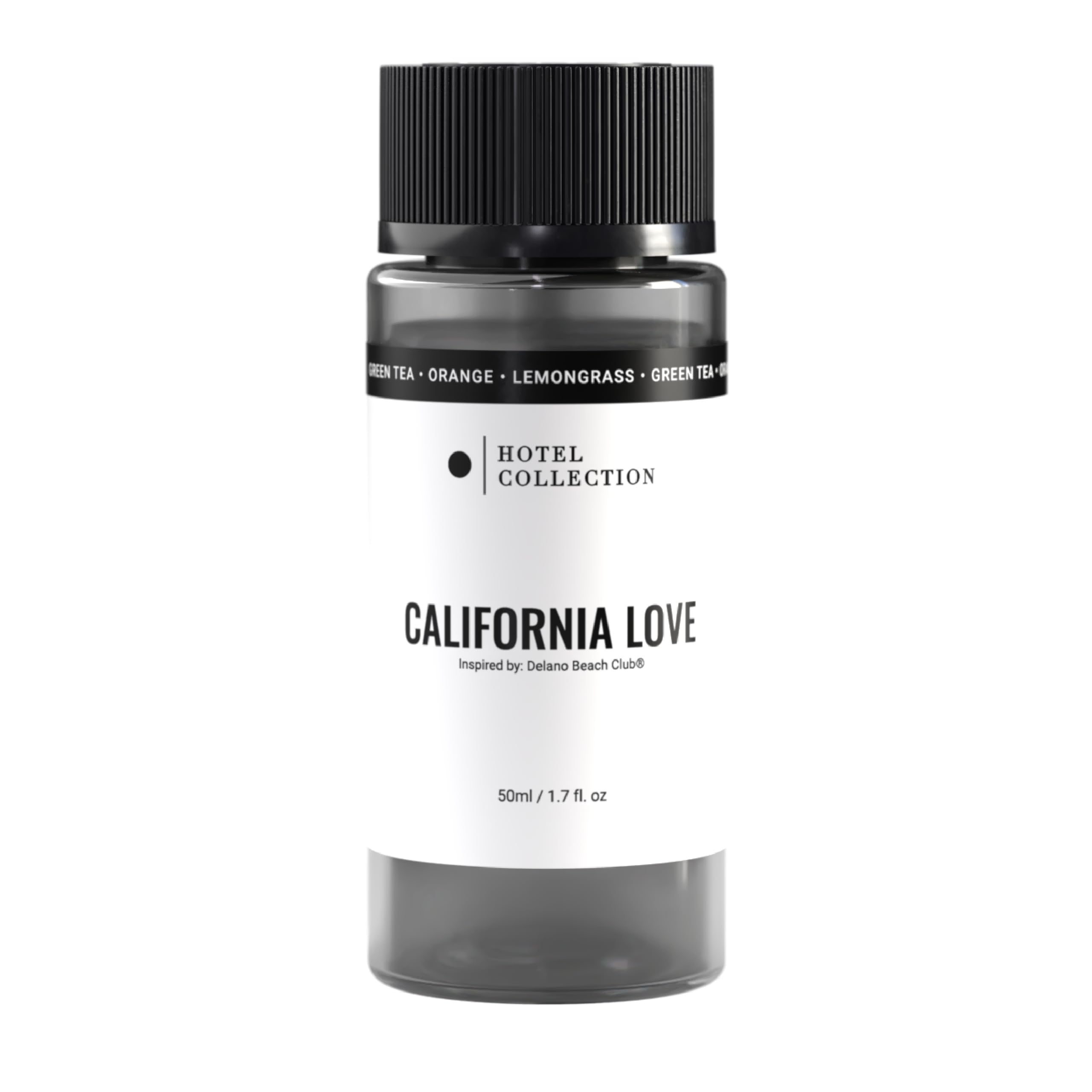Hotel Collection | California Love Fragrance Oil Blend | Hotel Inspired Luxury Essential Oil Diffuser | Aromatherapy Scent Diffuser Oil | Green Tea, Orange and Lemongrass 1.7 fl oz, 50 mL