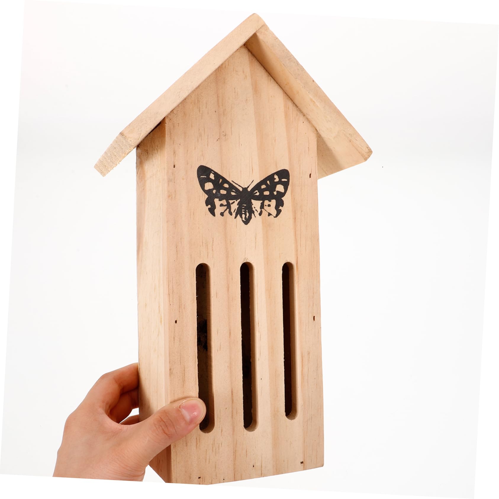 HANABASS 2stücke -Butterfly Feeder Und Insektenhotel Für Außenbereich Wetterfestes Natürliches Schmetterlingshaus Für Garten Einfache Installation Freundliches Material Attraktives