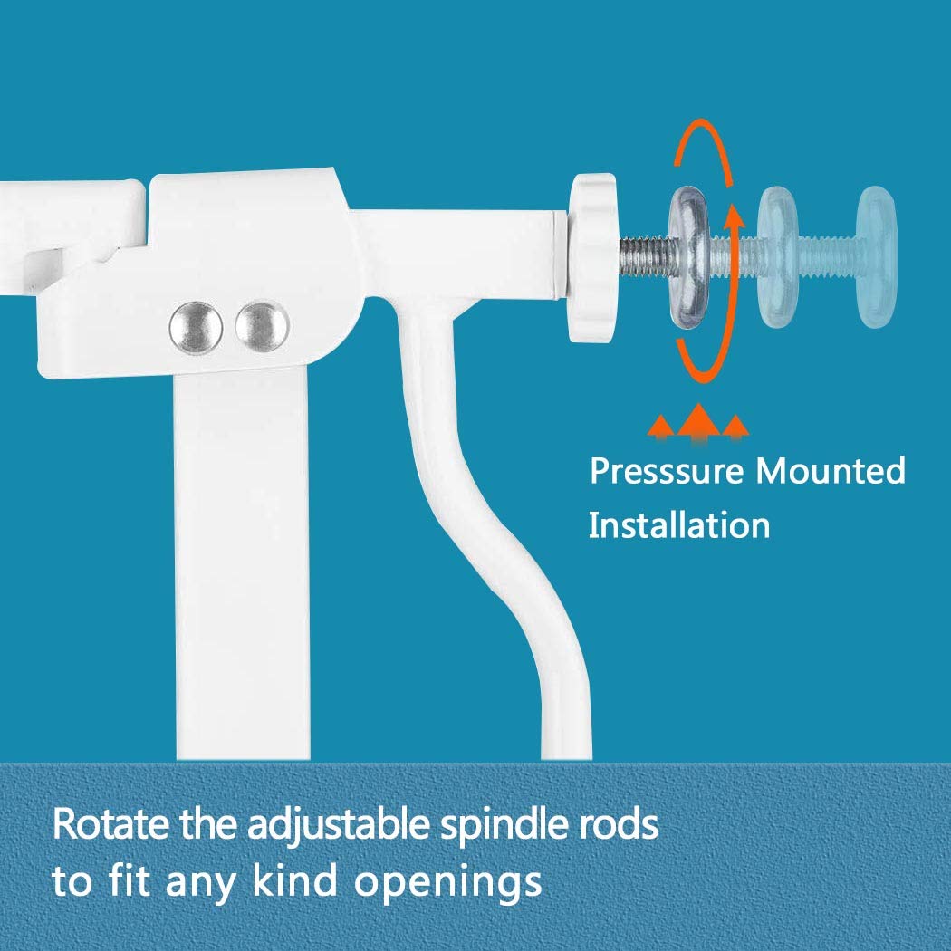 Super Cheap 🛒 Fairy Baby Extra Wide Baby Gates 67-71.5 Inch, Auto Close Child Safety Gates for Stairway Banister Doorways Hallway,Indoor Safety Child Gates for Kids or Pets