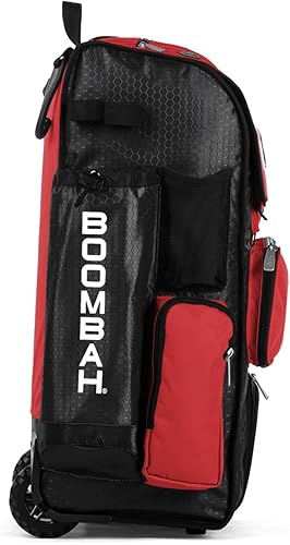 Miniatura 3 de Boombah Rolling Superpack 2.0 - Bolsa de equipo de béisbol y sóftbol, 23-12 x 13-12 x 9-12 pulgadas, varios colores, mango telescópico y capacidad