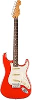 Vista 2 de Fender Player II Stratocaster - Paquete Rojo Coral con Funda, Correa, Cable, Paquete de 3 Púas y Kit de Limpieza de Guitarra