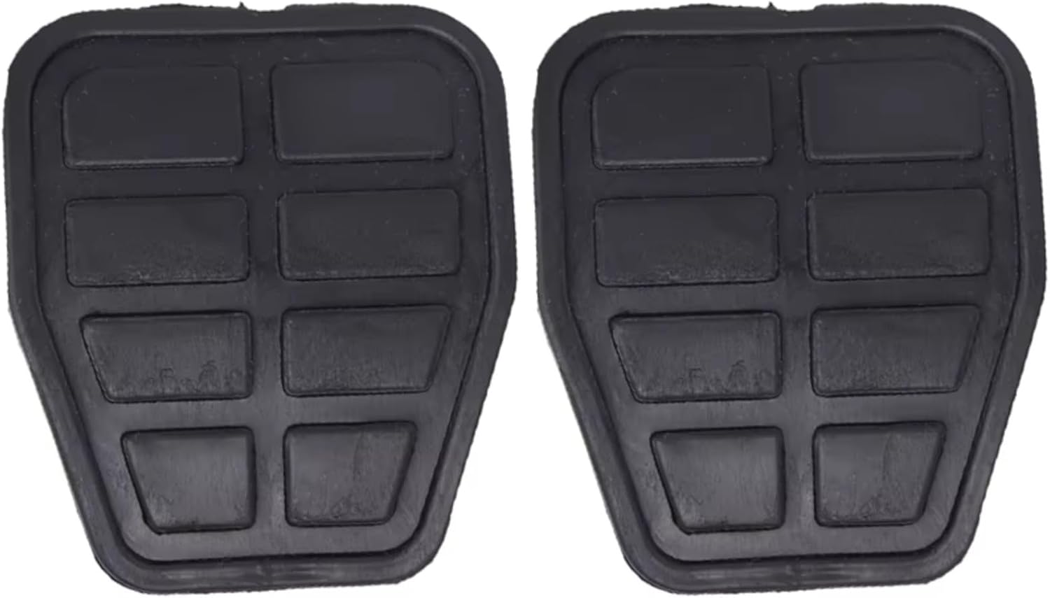 Car Pedal Pad Replacement for VW for Polo 6N Mk2 86C 1981-1999 Cover Replacement 321721173 7213141 Rubber Brake Clutch Foot Pedal Pad(1Pc)(2Pc)