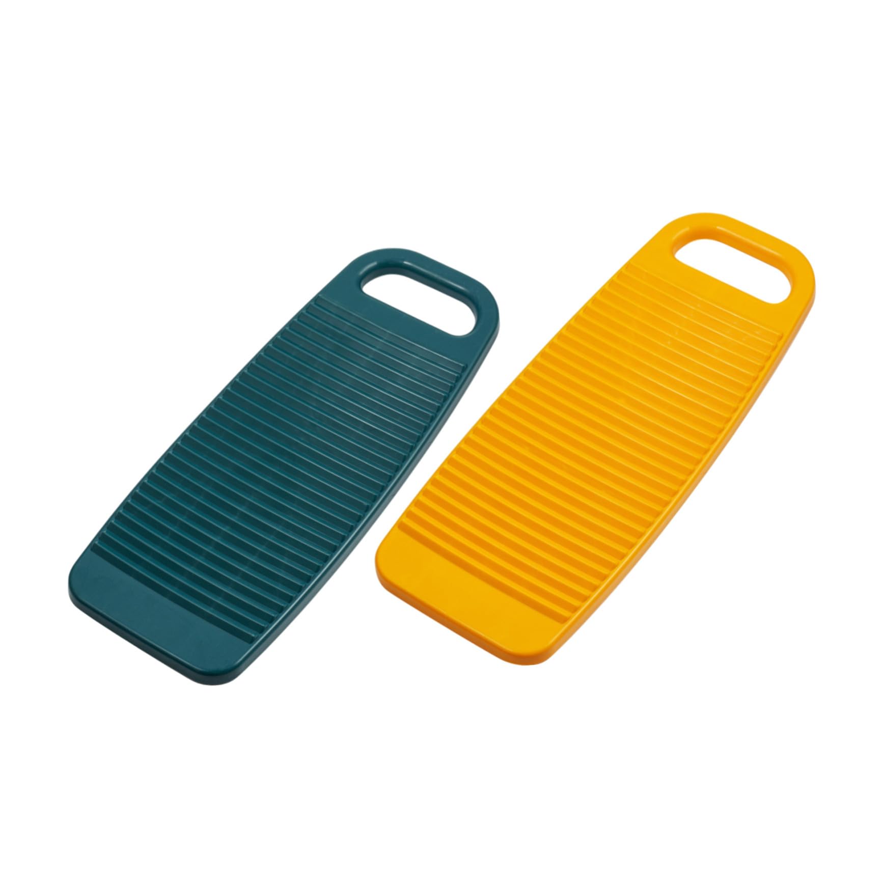 2 Pièces Planche à Laver à Main Plastique Antidérapante Planche à Laver Compacte et Légère pour Linge Domestique pour Voyage Camping et Usage Quotidien