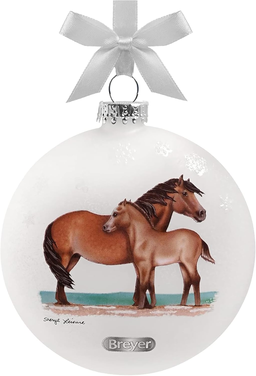 Breyer Horses 2023 Holiday Collection | Artist's Signature Ornament - Ponies | Model #700827