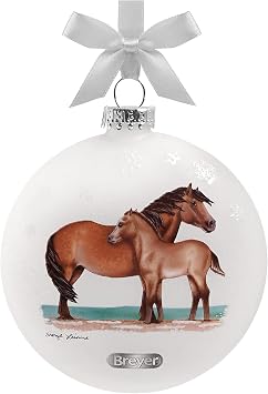 Breyer Horses 2023 Holiday Collection | Artists Signature Ornament - Ponies | Model #700827