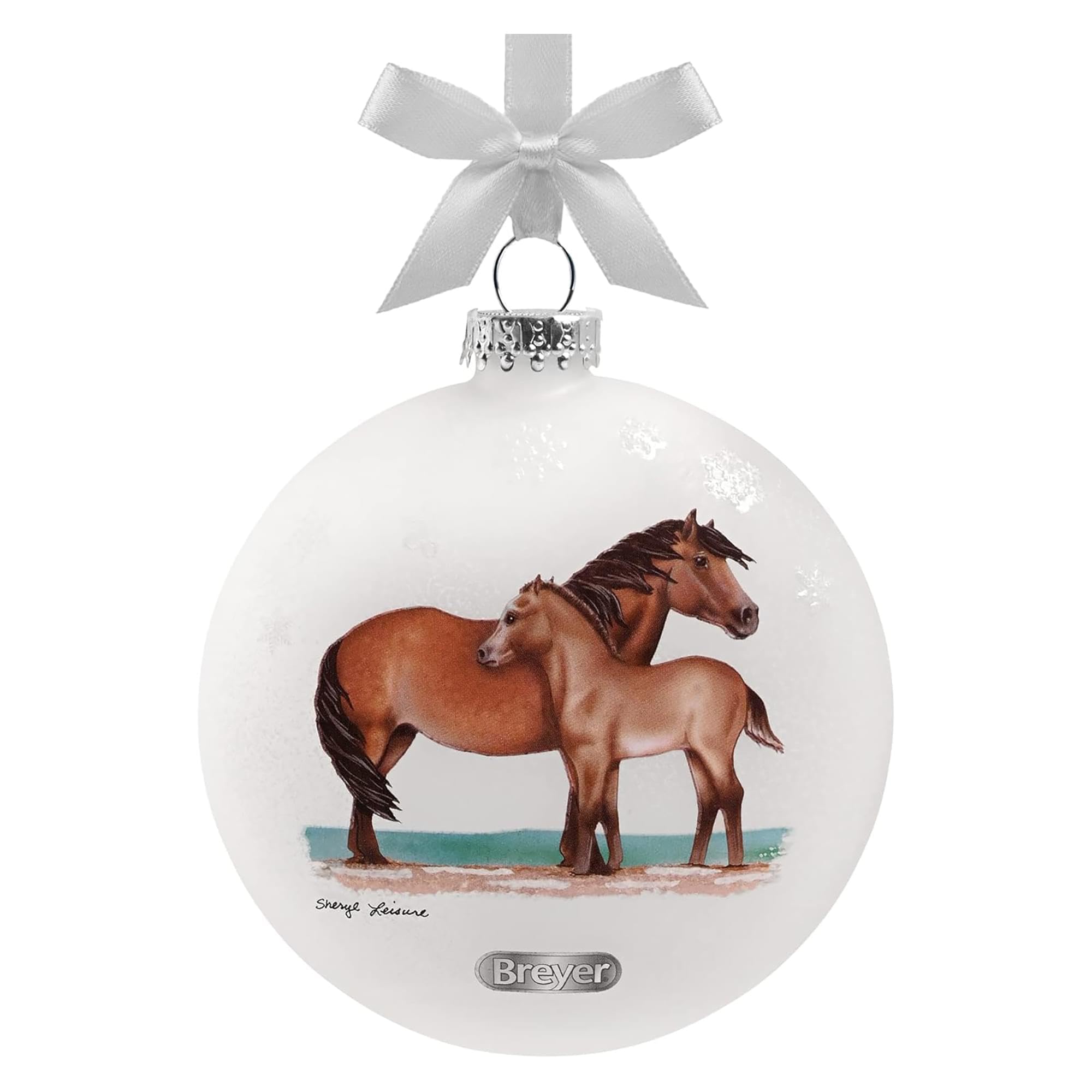Breyer Horses 2023 Holiday Collection | Artist's Signature Ornament - Ponies | Model #700827