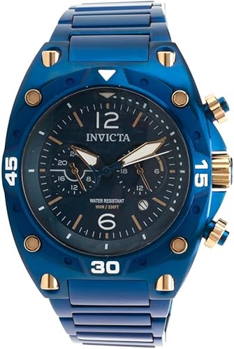 Invicta Aviator - Reloj para hombre, 1.969in, azul (40267), Azul