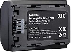 JJC Akku Hülle Für Sony NP-FZ100 - Mit SD Kartenfach Für 2 Karten