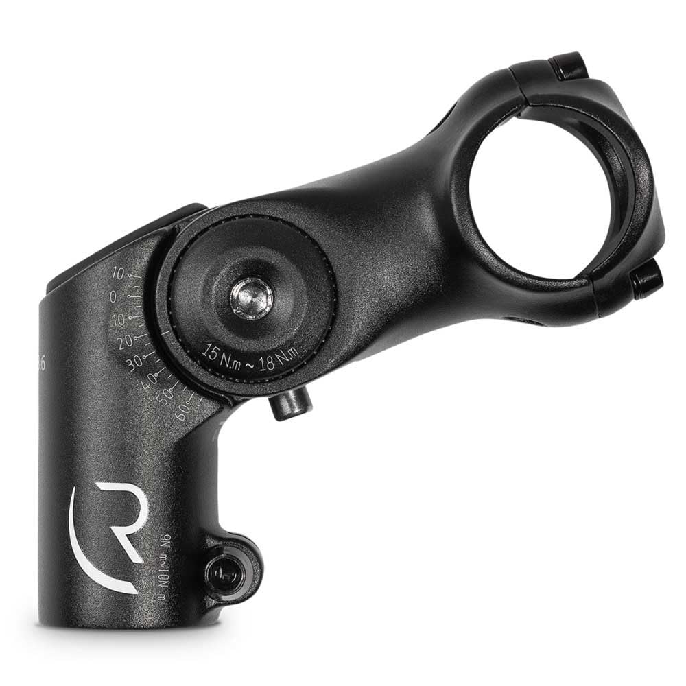 Potence Vélo Cube CPS-A 65 Mm – Noir, 31.8 Mm, Réglable, Avec Couverture