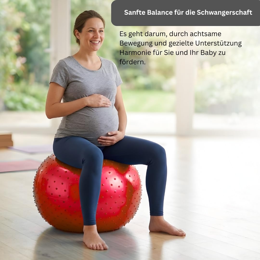 Ballon De Yoga Anti-éclatement ENDLESS – 55 Cm, PVC De Qualité, Sans BPA, Pour Pilates, Fitness, Chaise De Bureau (rose)