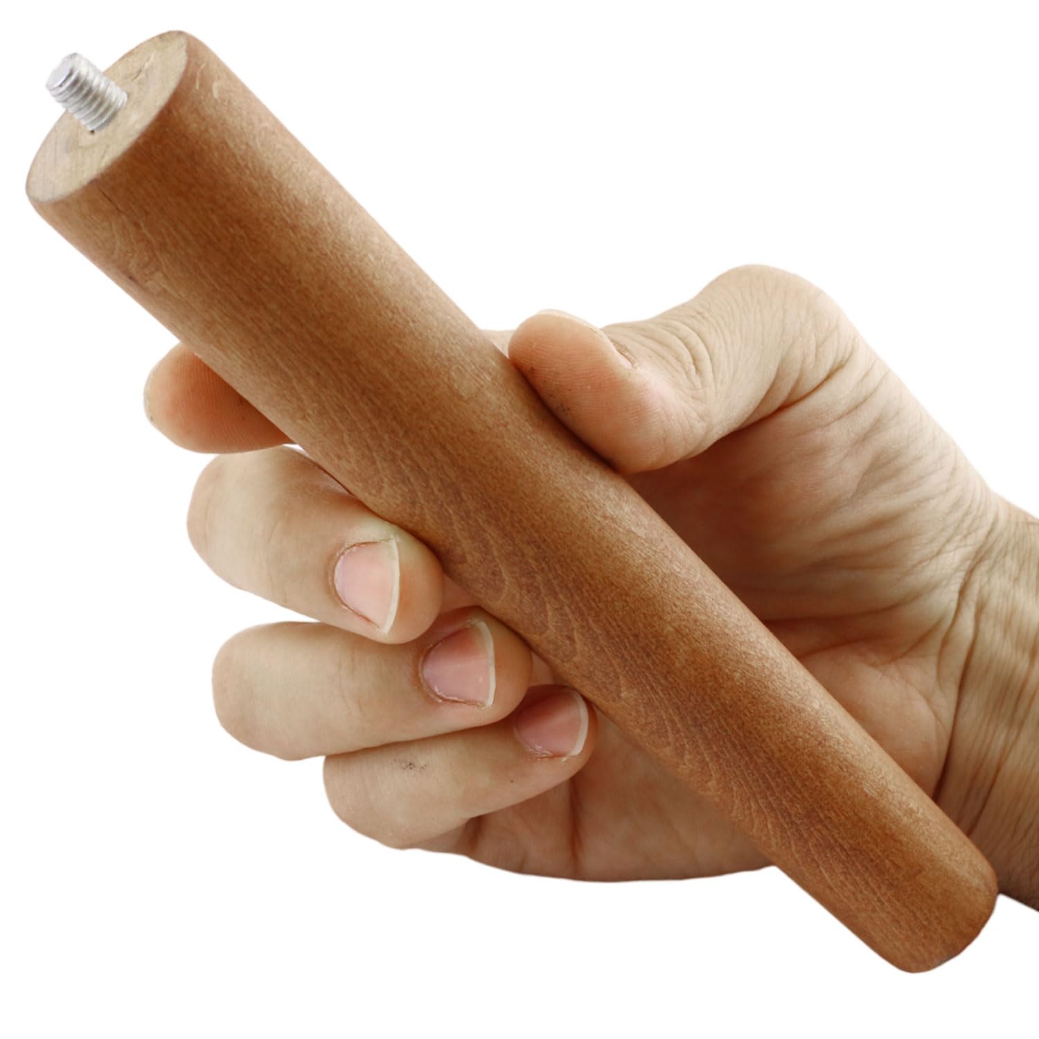 Ahşap Ayak Masa Sehpa Tabure Puf Ünite Mobilya Ayağı M8 Civata 20 cm Ayak+Bağlantı Aparatı 8'li SET