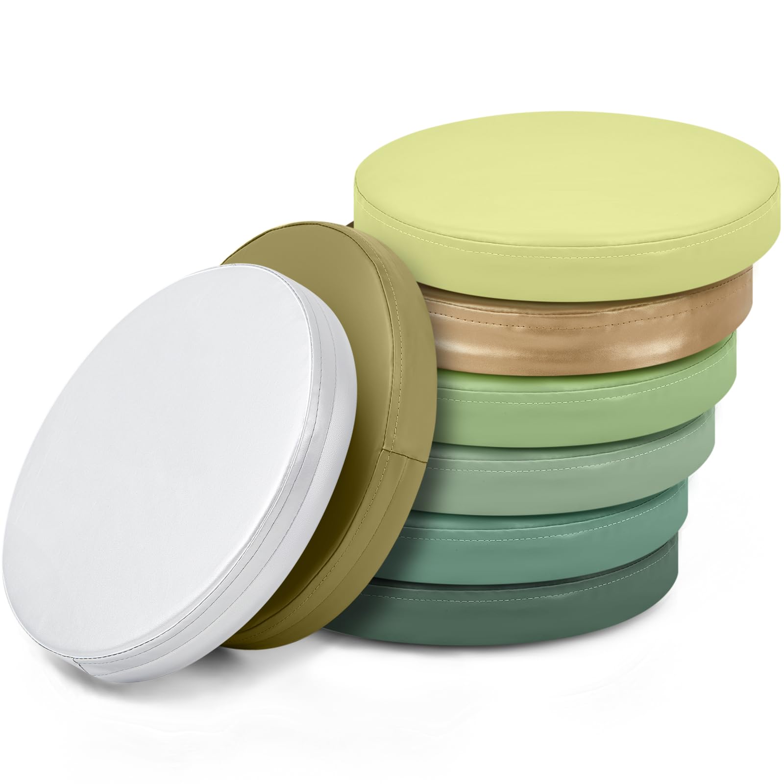 Juexica 8 Pcs Extra Thick Flexible Seating Floor Cushions Assorted Colored Floor Pillow Classroom Seat Cushions Soft Classroom Seating for Kids