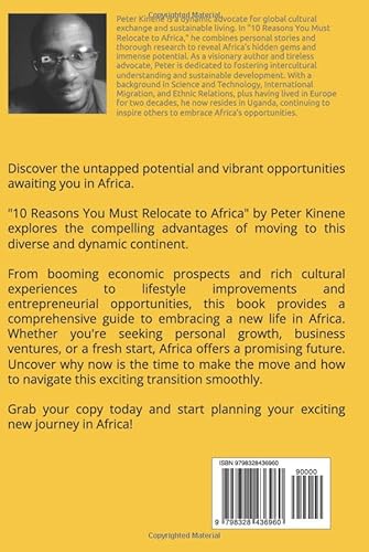 10 REASONS YOU MUST RELOCATE TO AFRICA: A Book For One Looking For Fulfillment in Life.