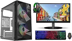 PC GAMER INTEL I5 3470-16GB DDR3 - SSD 240GB - MONITOR 19'' - KIT GAMER: TECLADO, MOUSE E HEADSET