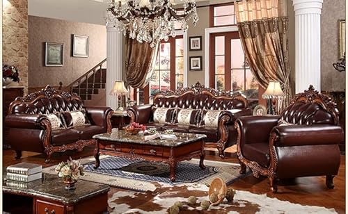 Lifestyle Goods Forever Lsgf Luxury Design Leatherette Sofa ...