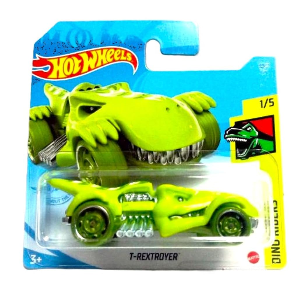 Hot Wheels T-REXTROYER他まとめ売り Amazon.com: Hot Wheels T Rextroyer, [Green] 24/250 Dino Riders 1/5