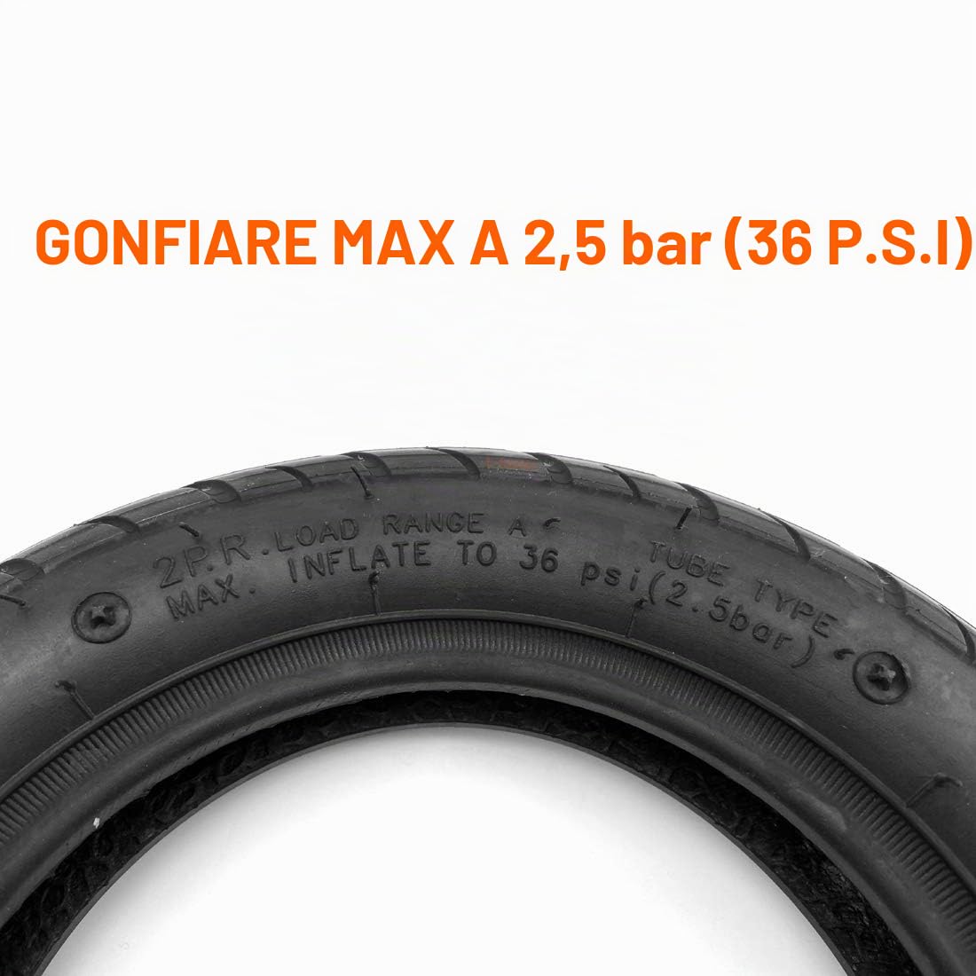 L-faster Pneumatico Pneumatico 10x2.25 CST e Tubo 10x2.0 per Pneumatici in Gomma per Sostituzione Ruota Scooter Elettrico da 10 Pollici