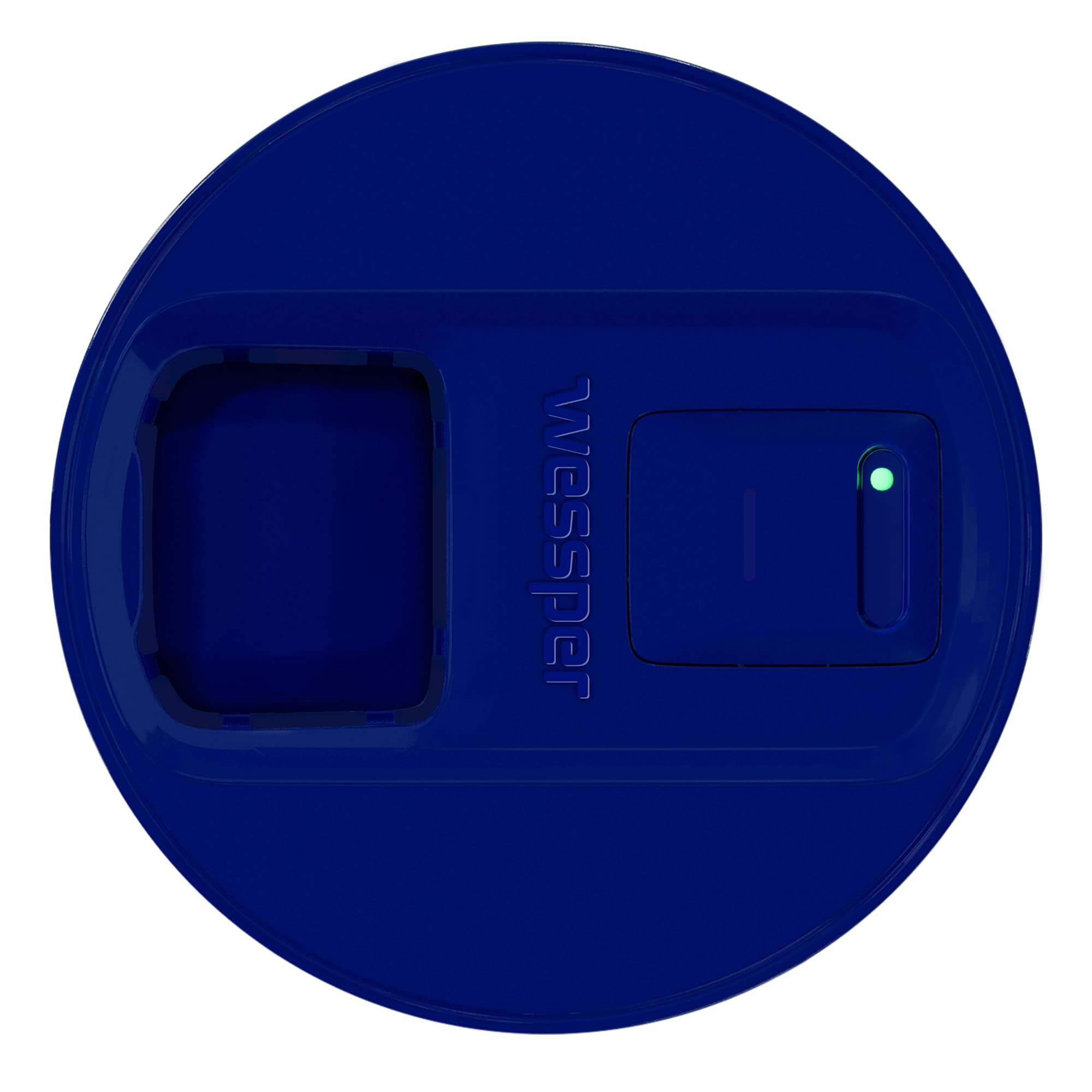 Wessper Jarra Filtradora con Contador LED De Agua FutureFlow 2,8 Litros + 1 Cartucho De Filtro Agua | Filtro Reemplazo para Aquaphor Standard, Brita Classic, Dafi Classic | Azul