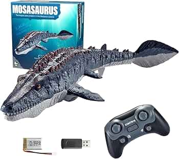 Amazon | Kziazoi2023最新型 ロボット モササウルス 恐竜 海洋
