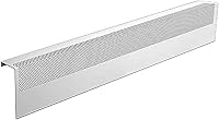 Vista 1 de Baseboarders Basic Series - Montura cubierta para calentador, de acero galvanizado, fácil de poner, color blanco