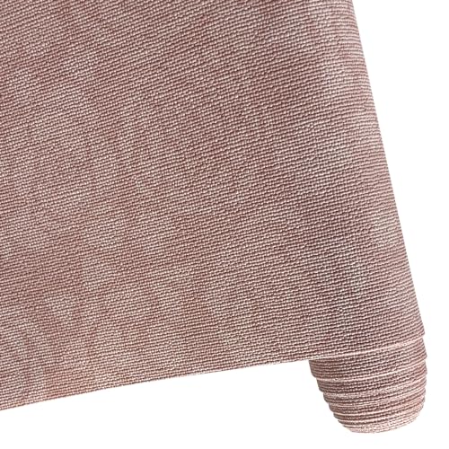Tissu rose denim floral similicuir ONEART pour customiser vos vêtements