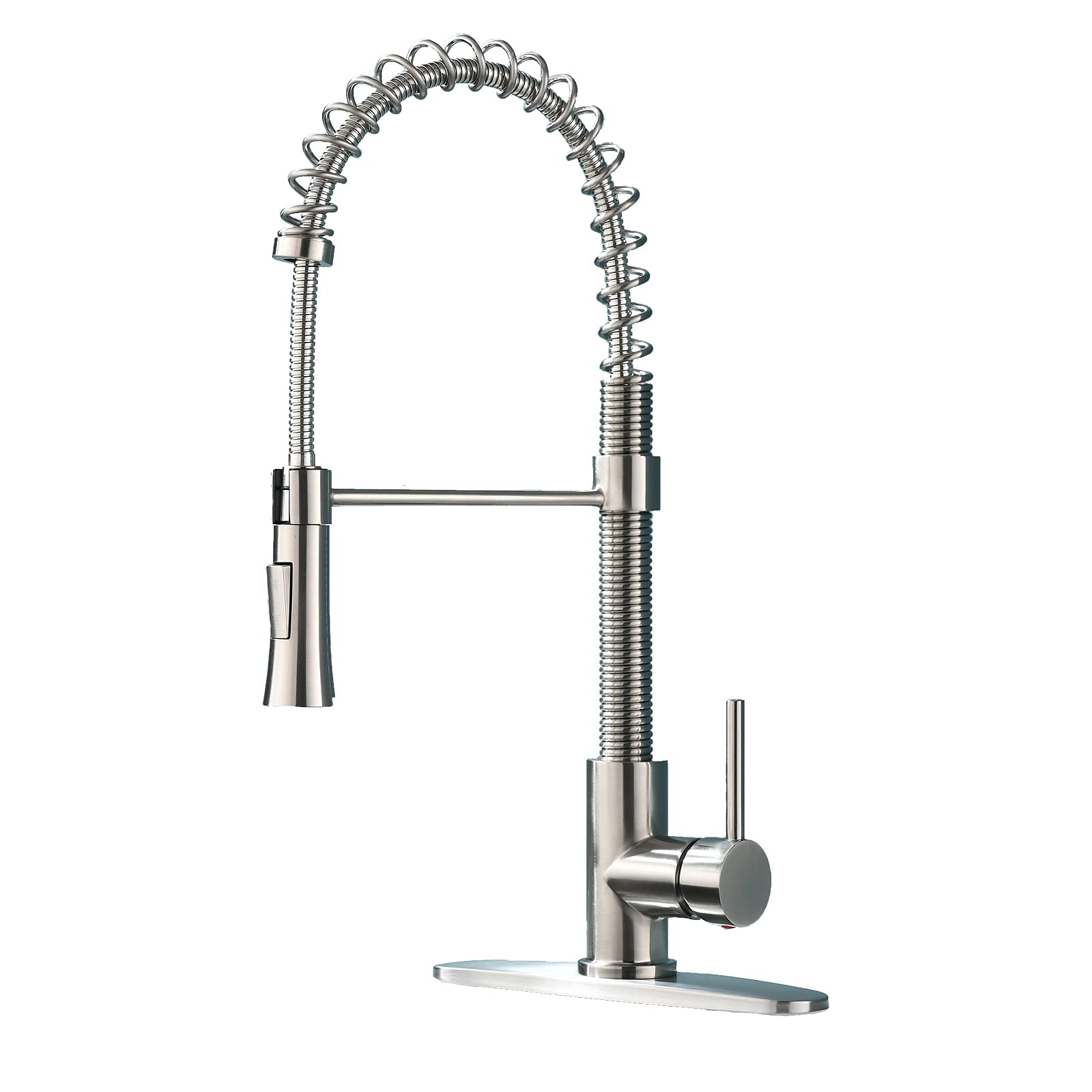 KINGO HOME Kitchen Faucet with Pull Down Sprayer, Commercial Utility