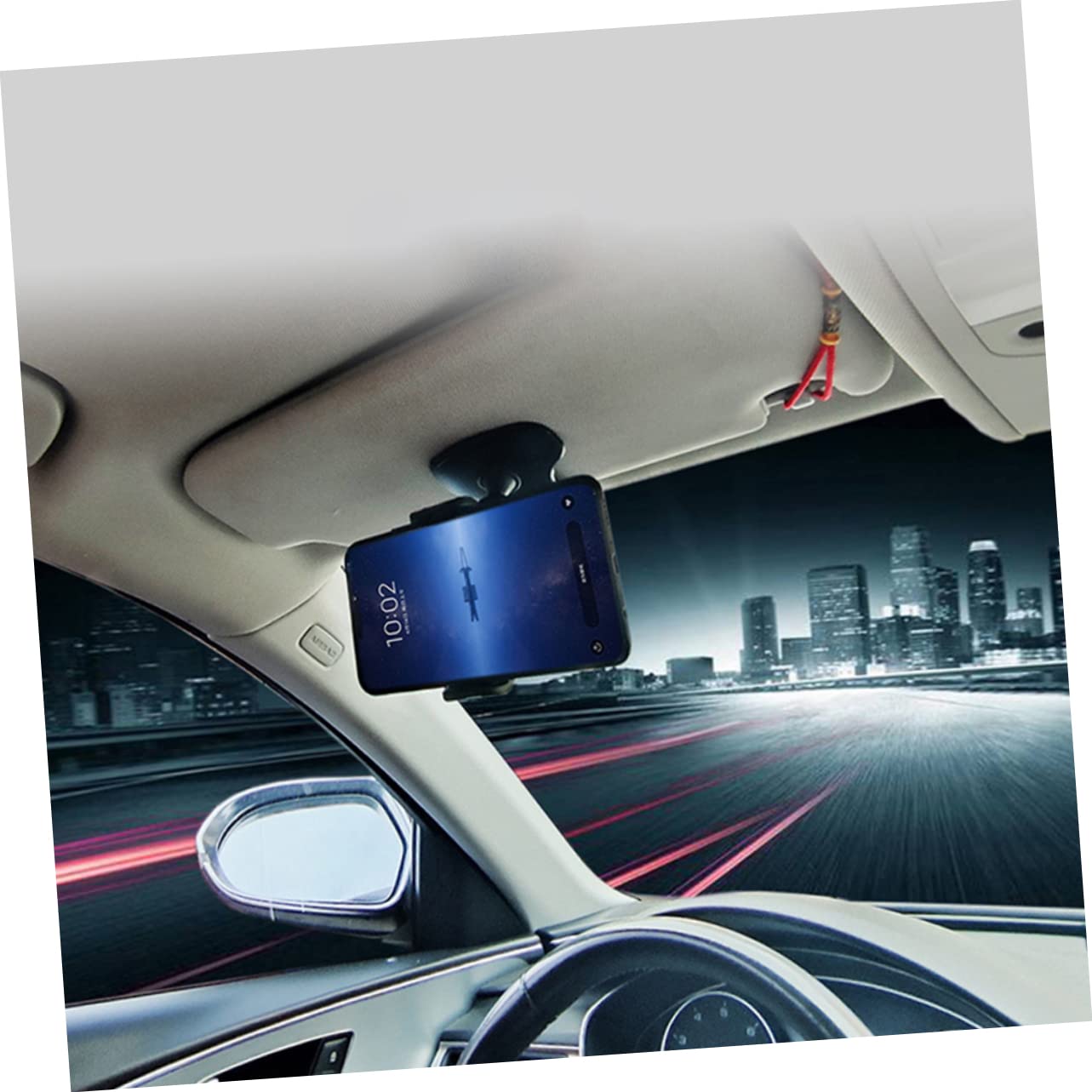 Mikinona Supporto Per Telefono Magnetico Da Auto 3 Pezzi Supporto Per Specchietto Retrovisore Facile Da Installare