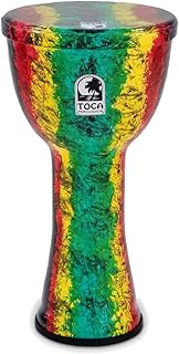 Toca SFDL-10RB Lightweight Series 10-Inch Hand Drum - Rasta Finish