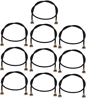 New Lon0167 Cabo de antena pigtail RF0.81 IPEX para IPEX para cabo de extensão de conector IPEX de 10 cm de comprimento(10Pcs Pigtail-Antennenkabel RF0.81 IPEX zu IPEX-Anschluss Verlängerungskab